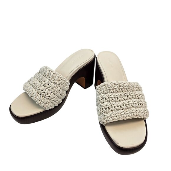 Vince. Nicki Crochet Platform High Heel Sandals Size 9.5 - Picture 1 of 12